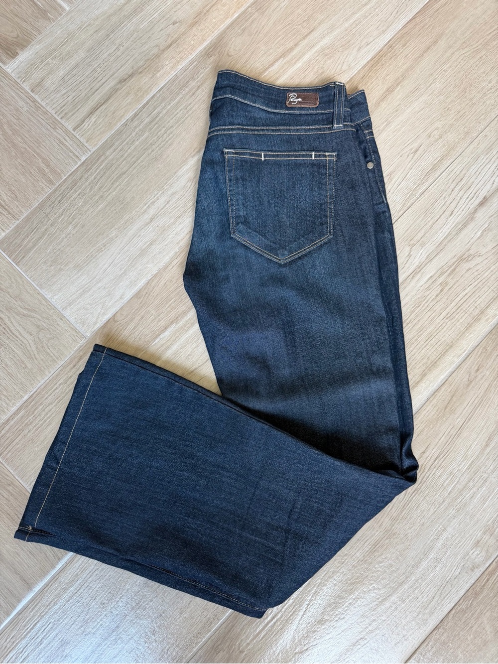 Paige Vintage Y2K Dark Wash Premium Denim Jeans